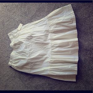 Boho off white skirt